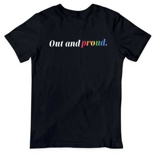 Out and Proud Tee -AV